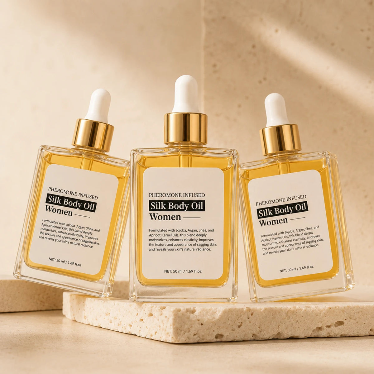 Zarnier Silk Body Oil — 3 Bottle Bundle