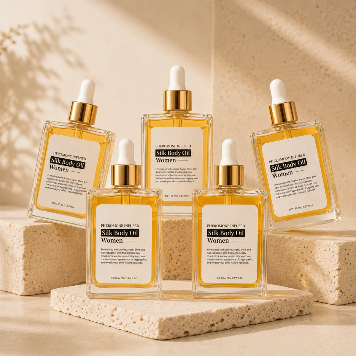 Zarnier Silk Body Oil — 5 Bottle Bundle