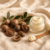 SHEA BUTTER — Deeply moisturizes dry, rough patches | Zarnier Silk Body Oil ingredient